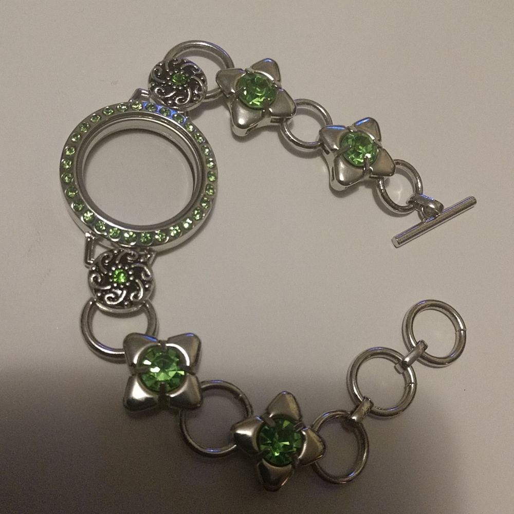New Locket Charm Bracelet